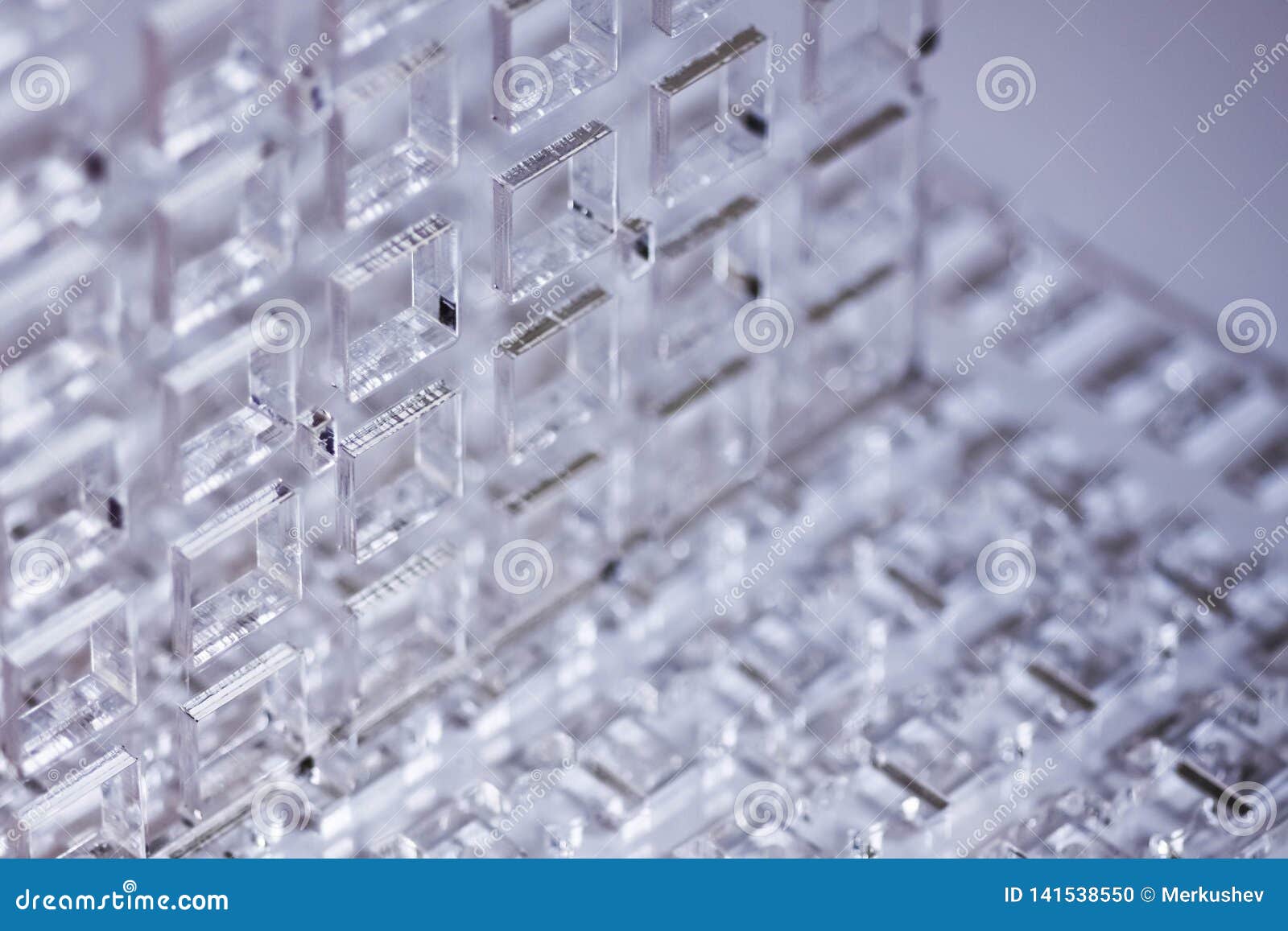 Abstract High-tech Background. Details of Transparent Plastic or Glass.  Laser Cutting of Plexiglass. Stock Photo - Image of material, geometry:  141538550