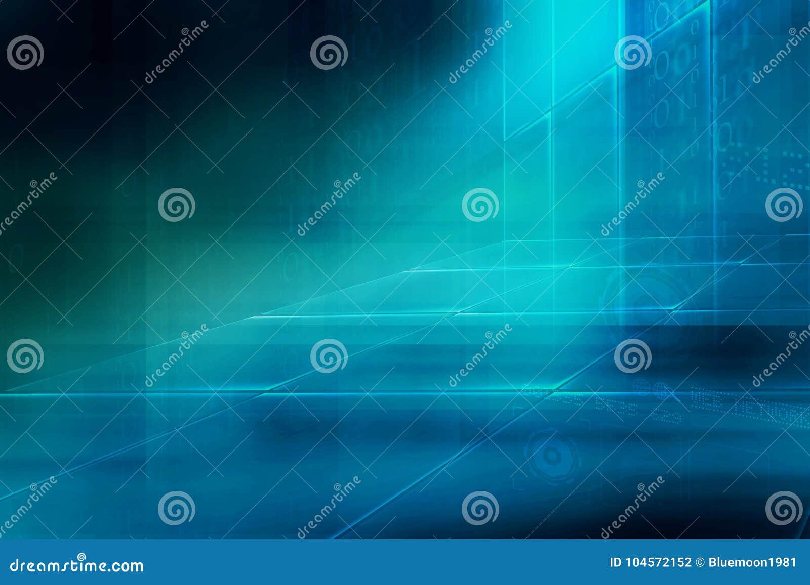 Abstract High-tech Digital Background Concept Series Stock Illustration