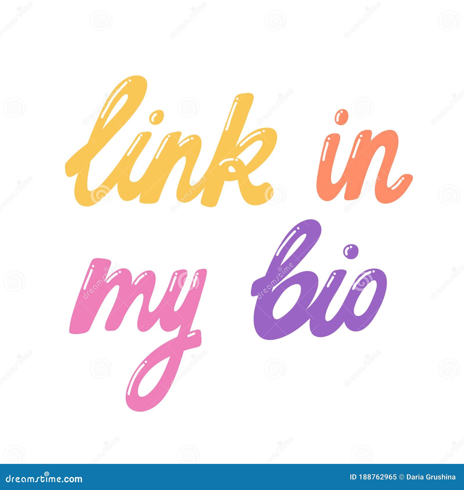 abstract icon with link in bio. digital  . modern . business concept.   icon