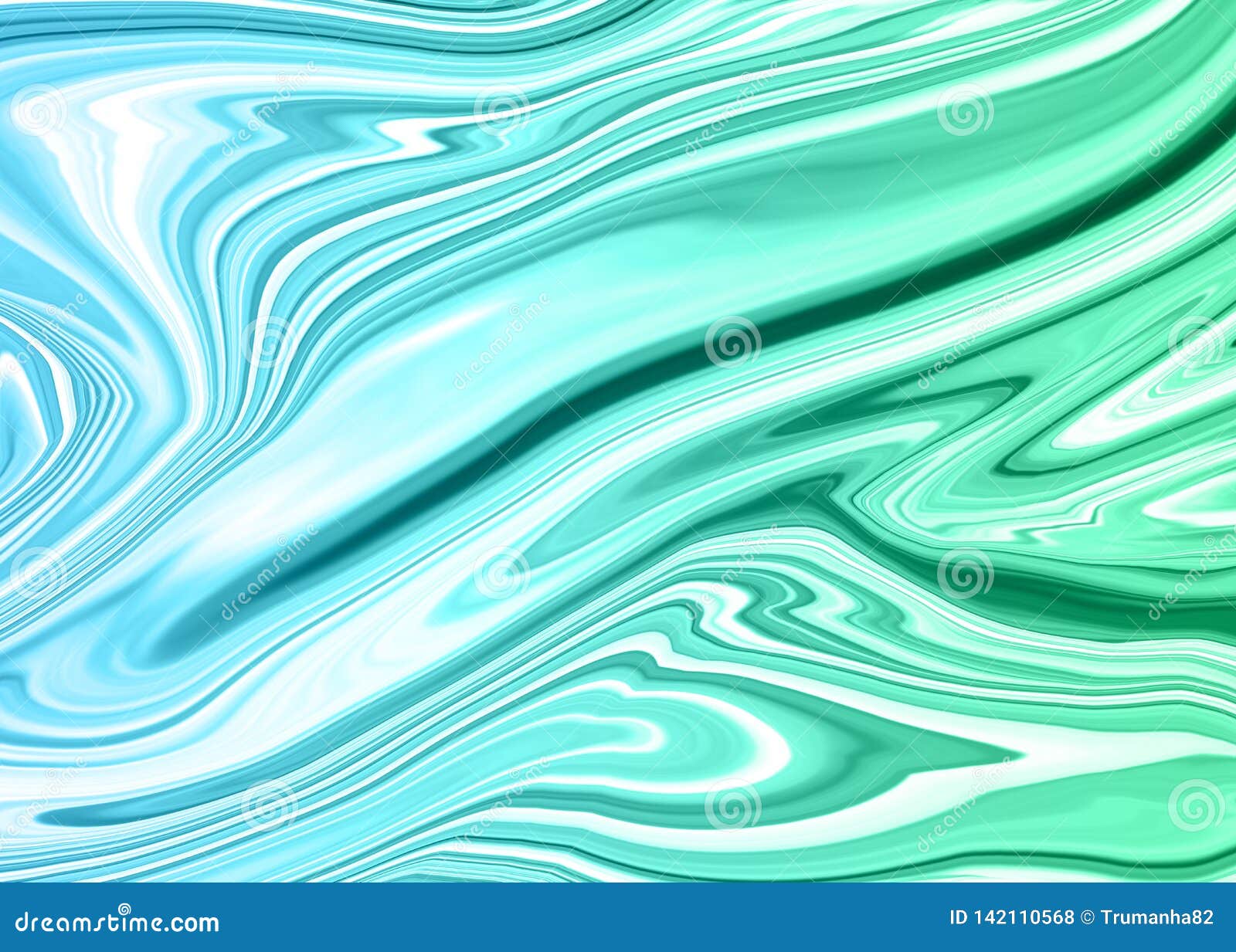 Abstract Blue And Green Marble Texture For Background Stock Illustration Illustration of