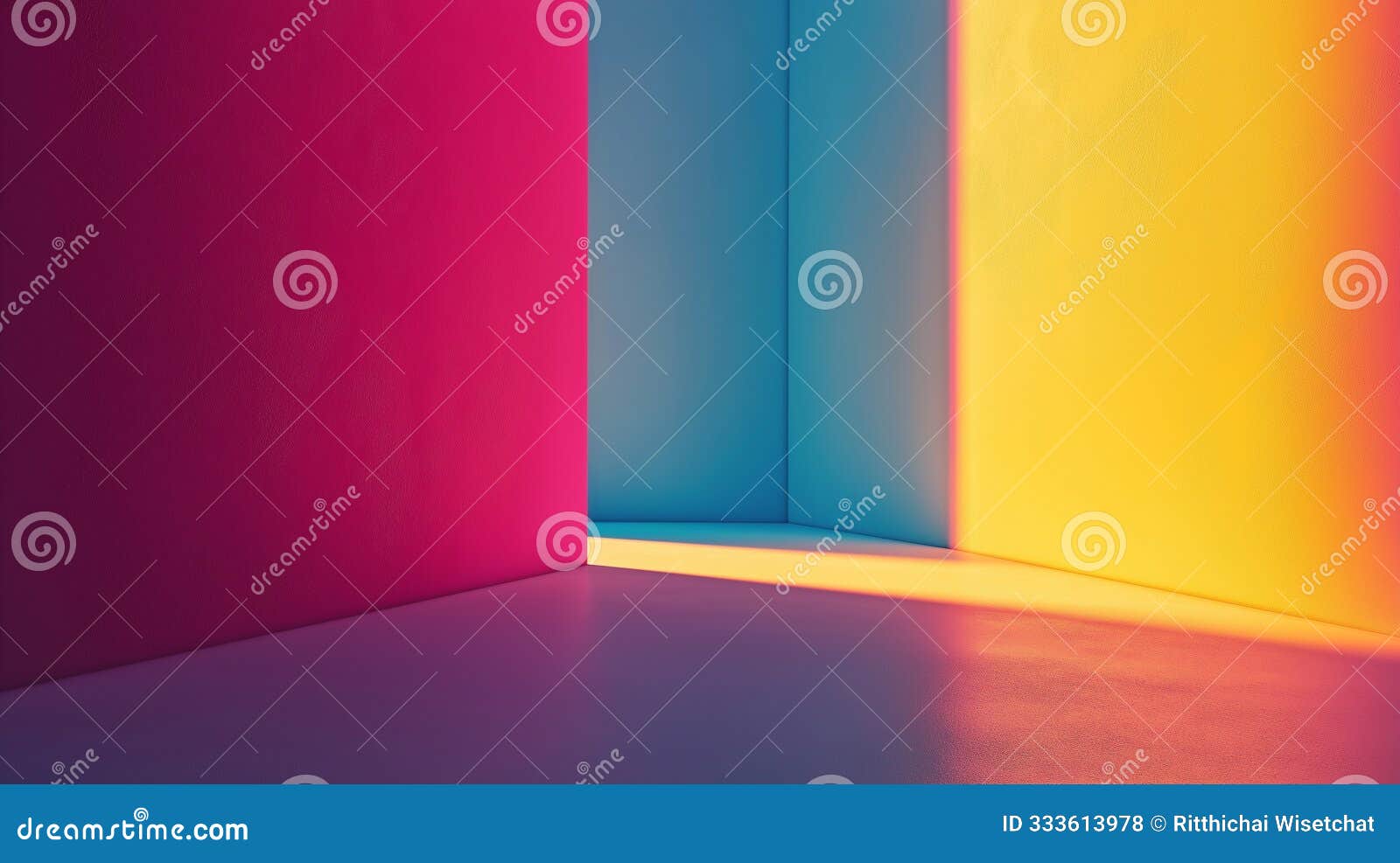 an abstract image featuring vivid stripes of color blending seamlessly into each other, creating a gradient effect with soft, warm