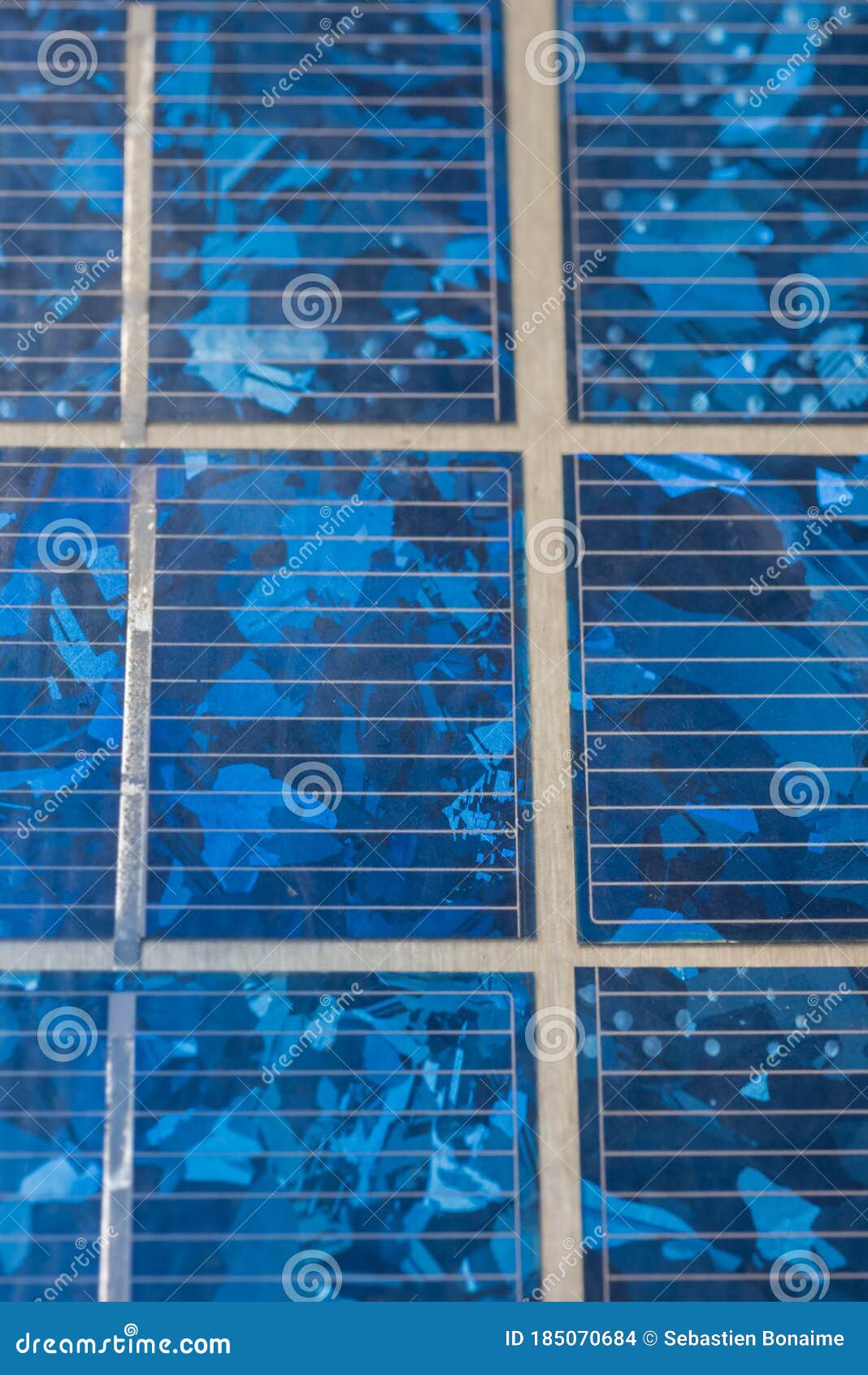 abstract image of solar panels details
