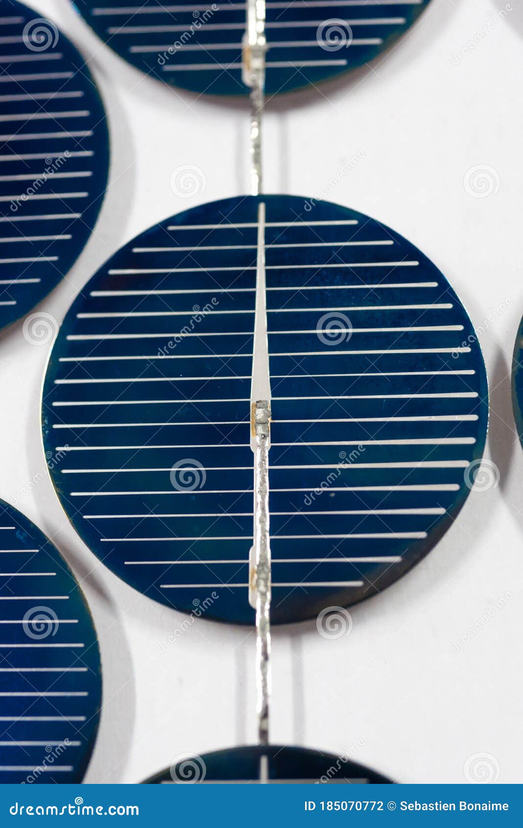 abstract image of solar panels details