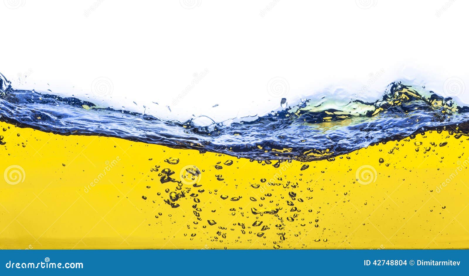 Abstract Image of a Yellow Liquid Spilled. Stock Photo Image of fluidity, background 42748804