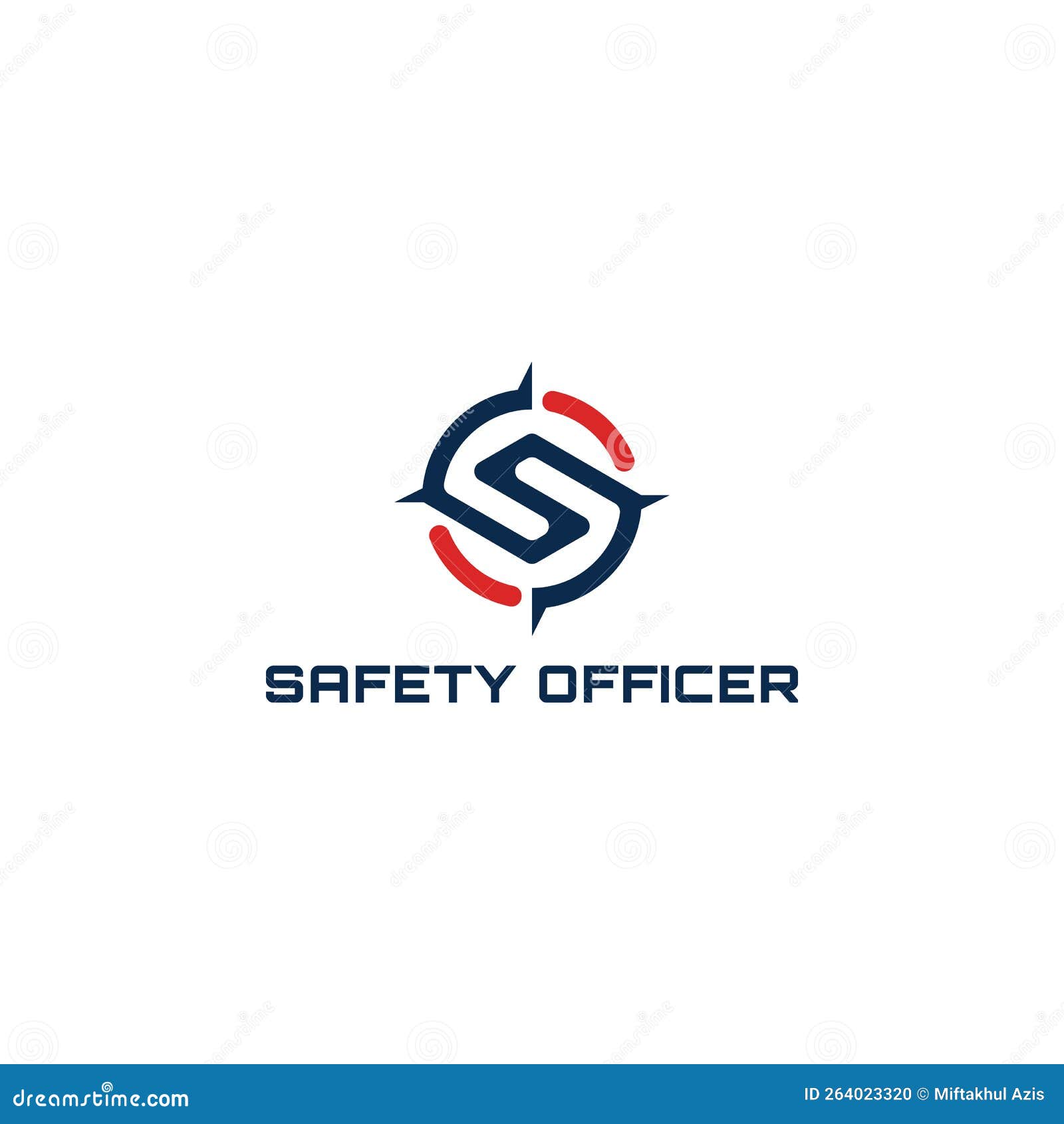 abstract initial letter so or os logo in red-blue color  in white background