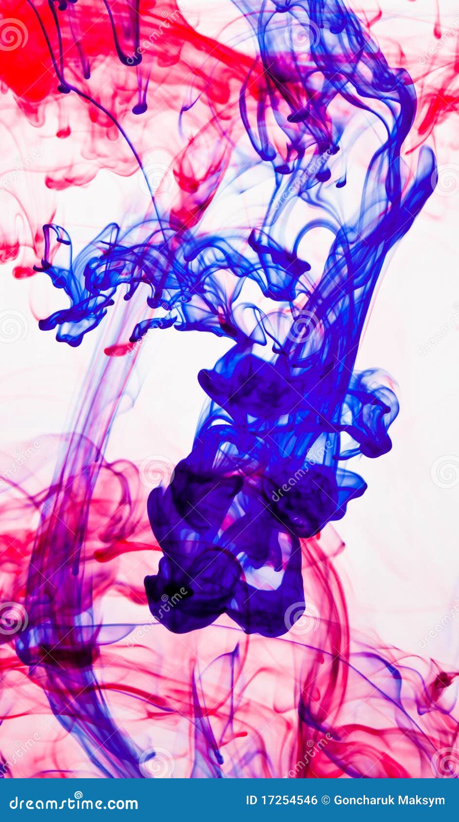 Abstract Ink In Water Royalty Free Stock Image - Image: 17254546