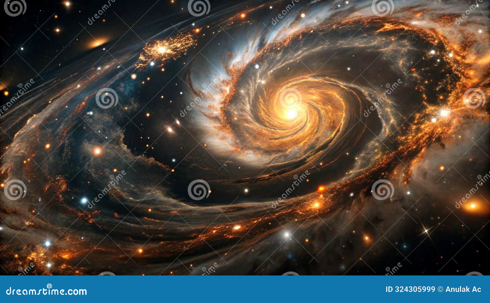a cosmic dance: the interplay of light and color in a nebula algorithmically generated