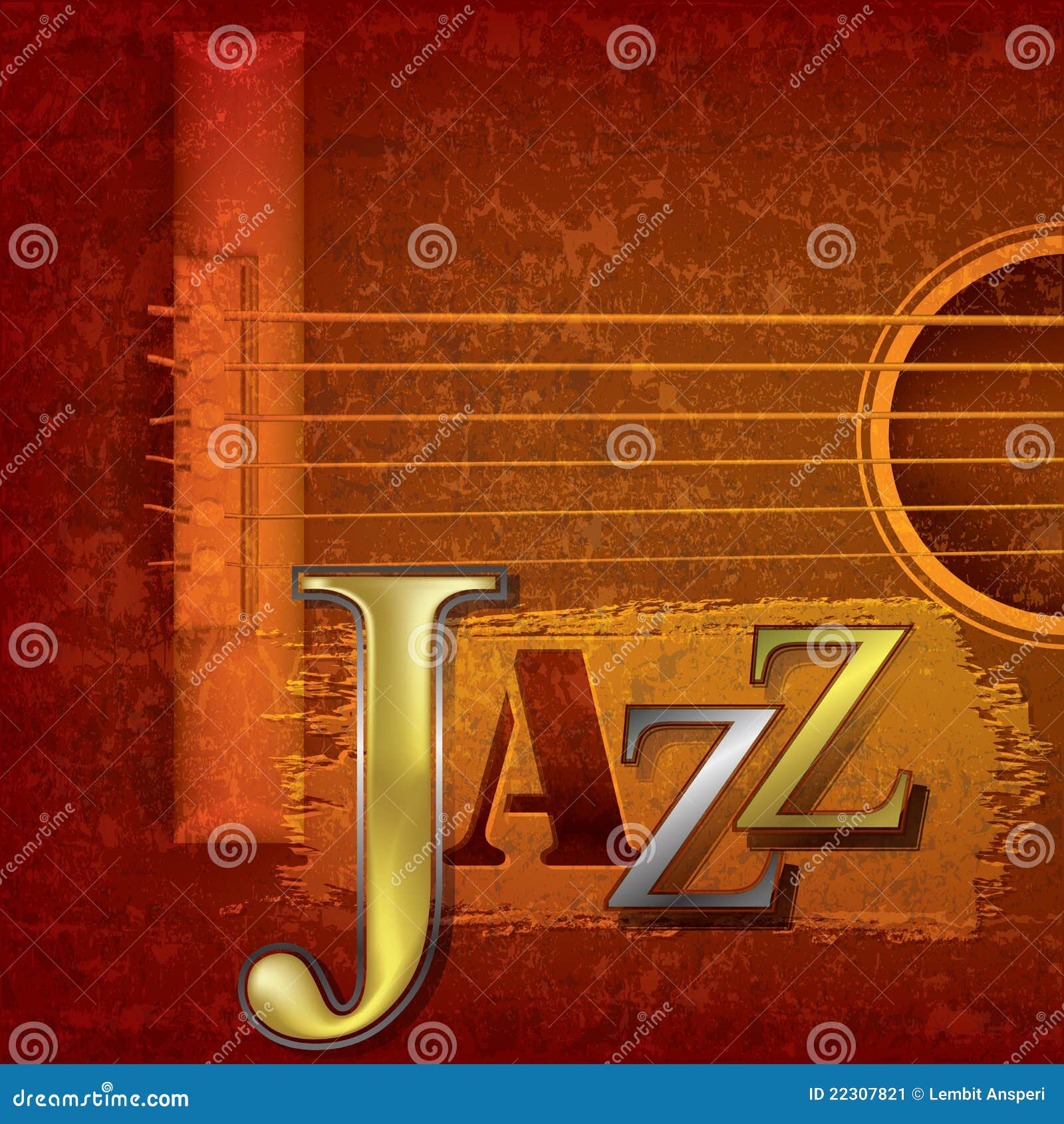 Abstract Jazz Music Background Stock Vector Illustration of backdrop