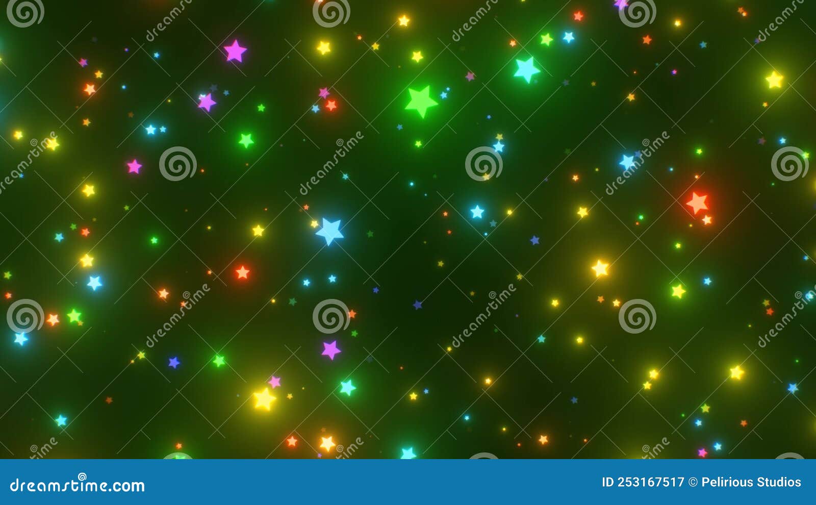 Abstract 4k Animation Flying In Field Of Tiny Rotating Rainbow Stars Abstract 4k Animation Flying In Field Of Tiny Rotating Rainbow Stars