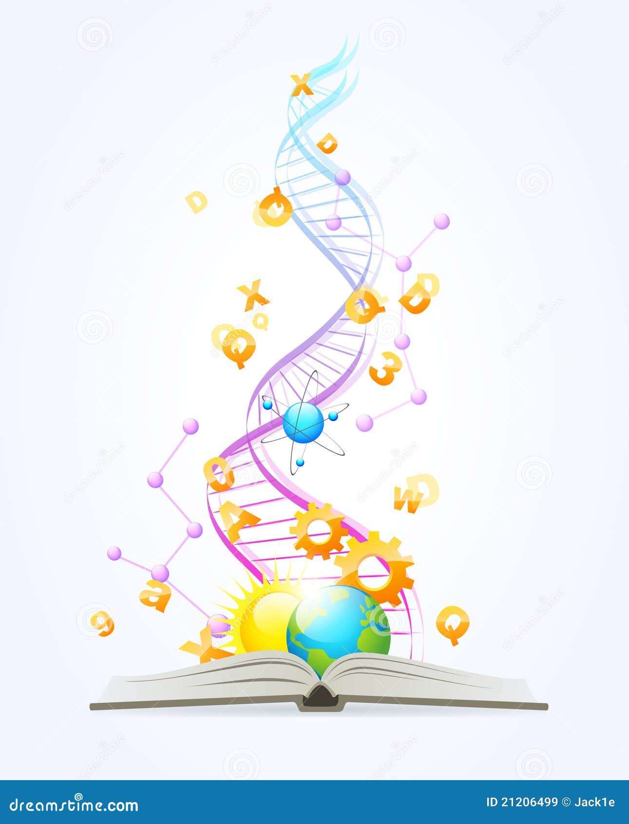 Abstract Knowledge Illustration Royalty Free Stock Images - Image: 21206499