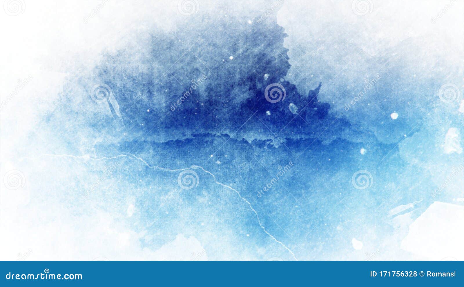 Abstract Light Blue Watercolor Background with Space for Text or Image  Stock Photo - Image of paper, light: 171756328