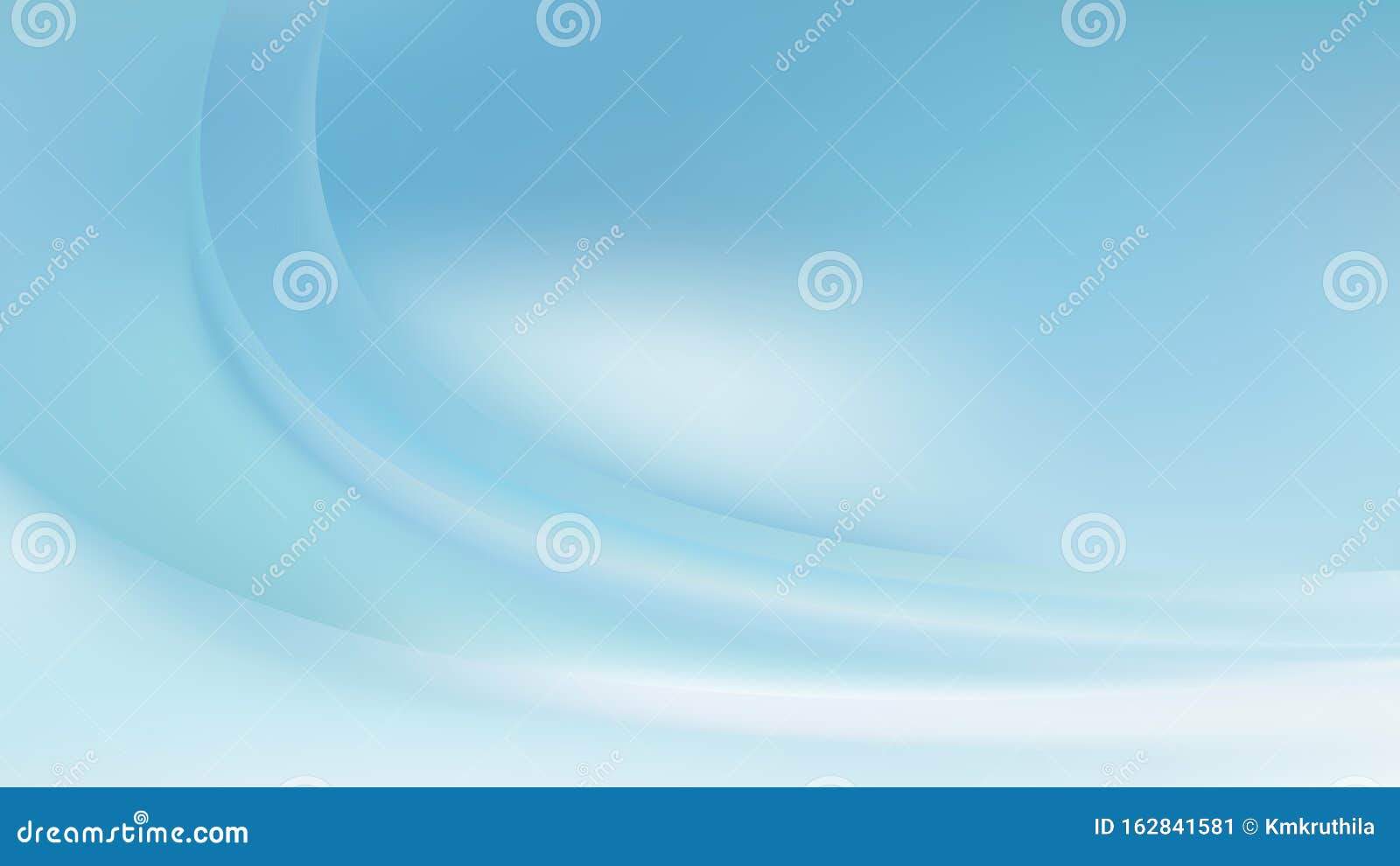 Abstract Light Blue Wavy Background Stock Vector Illustration of