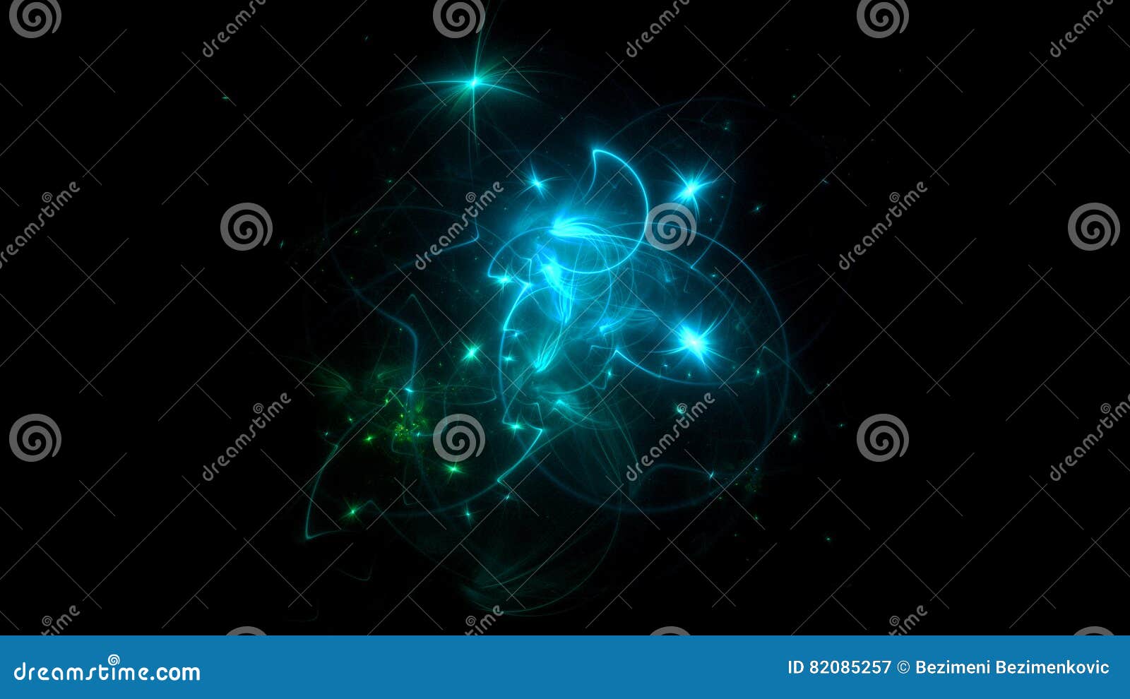 Abstract Light Effect Design Stock Illustration Illustration of