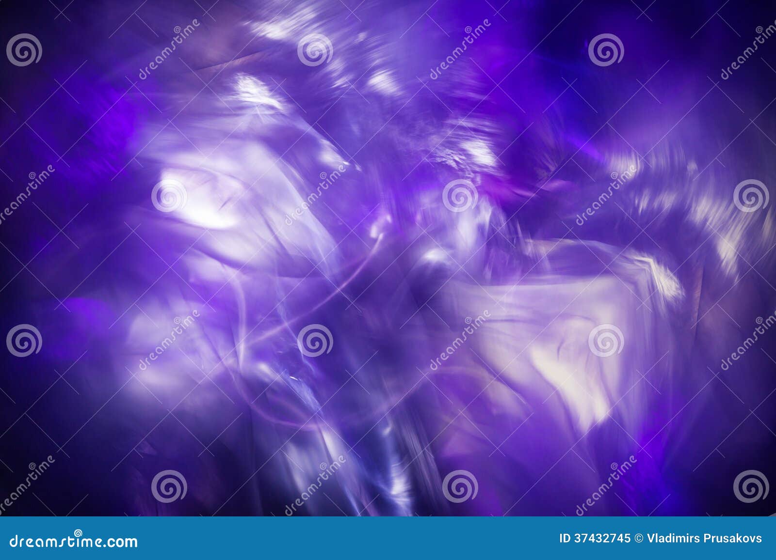 abstract light freeze background, blue magic fractal