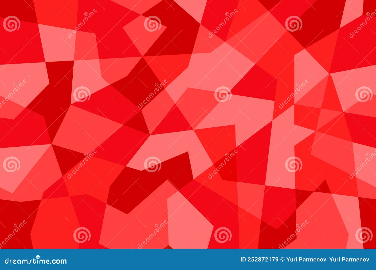 Abstract Reb Ruby Geometric Pattern Modern Seamless Low Poly