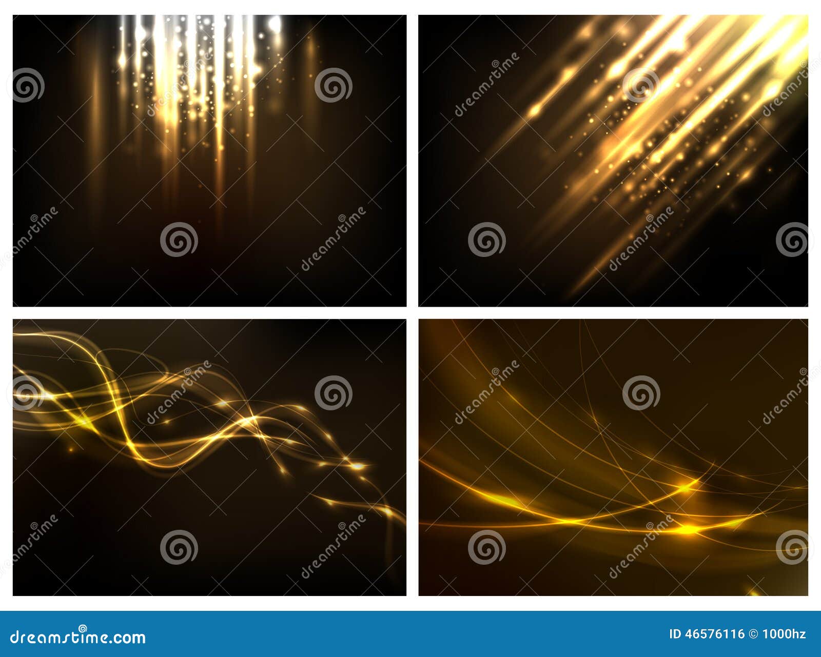 Abstract Lighting Background Stock Vector - Illustration of mysterious ...