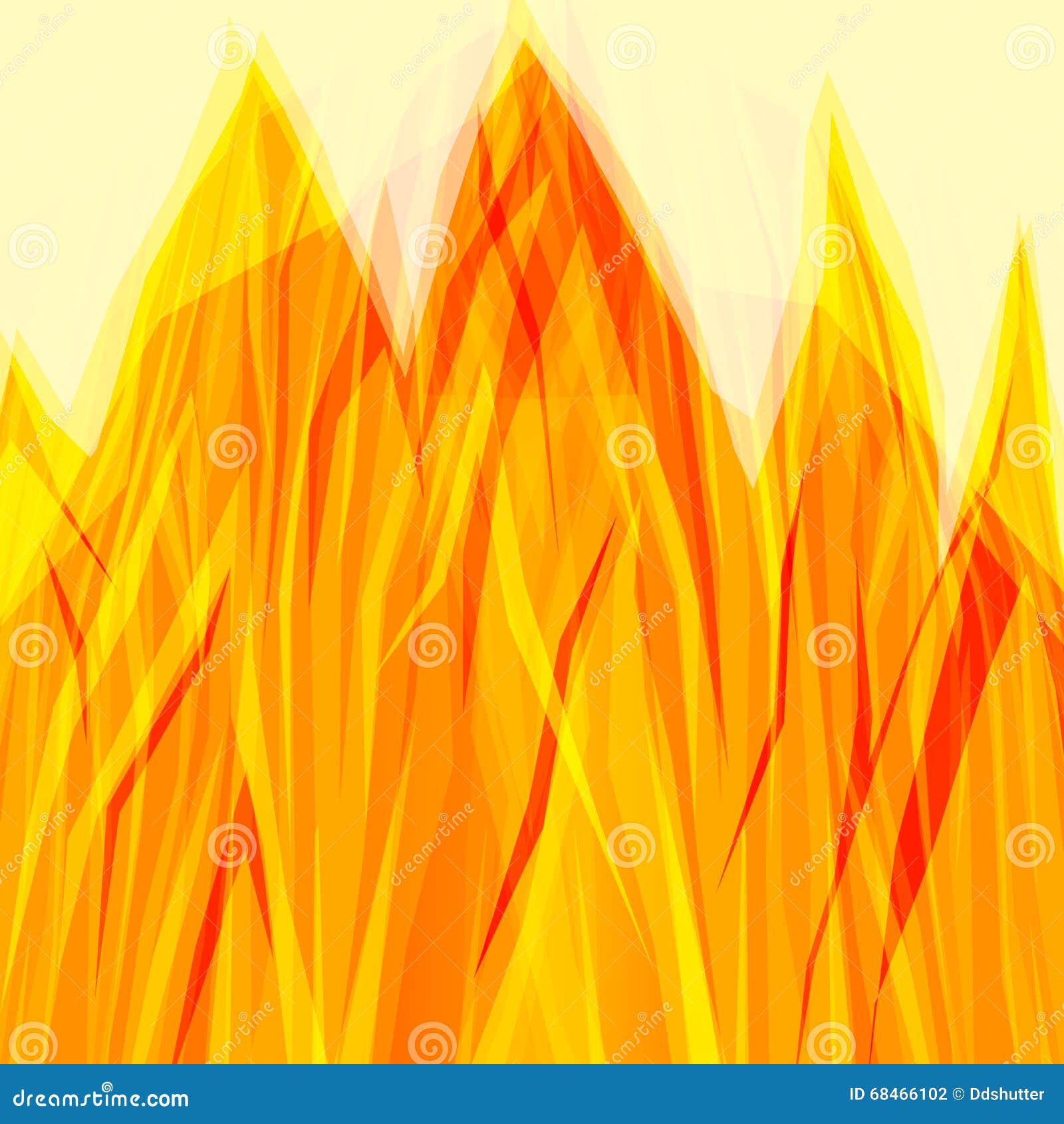 Abstract Line Fire Background. Stock Illustration Illustration of