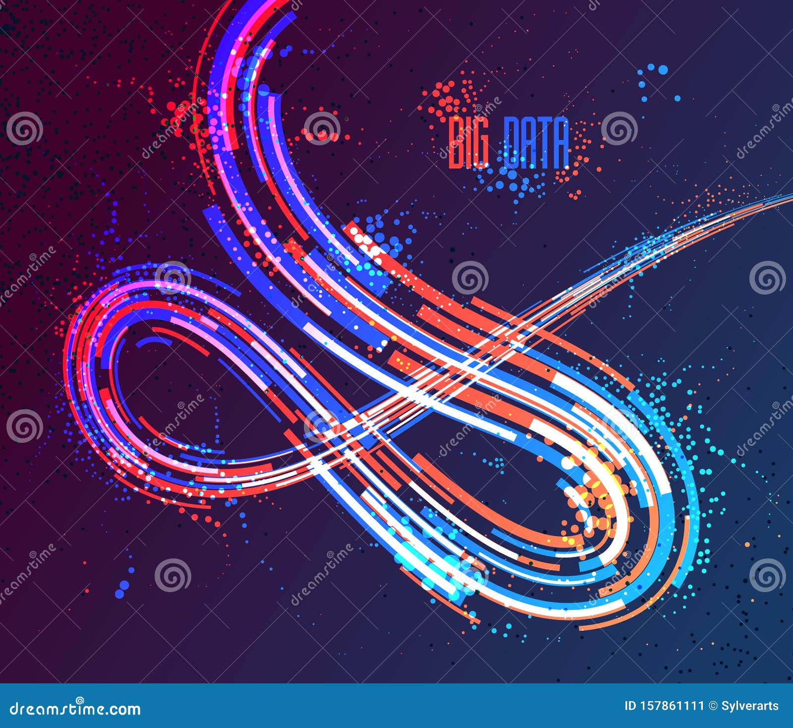 abstract lines  background, 3d dynamic motion stripes, technology or science theme abstraction  , futuristic
