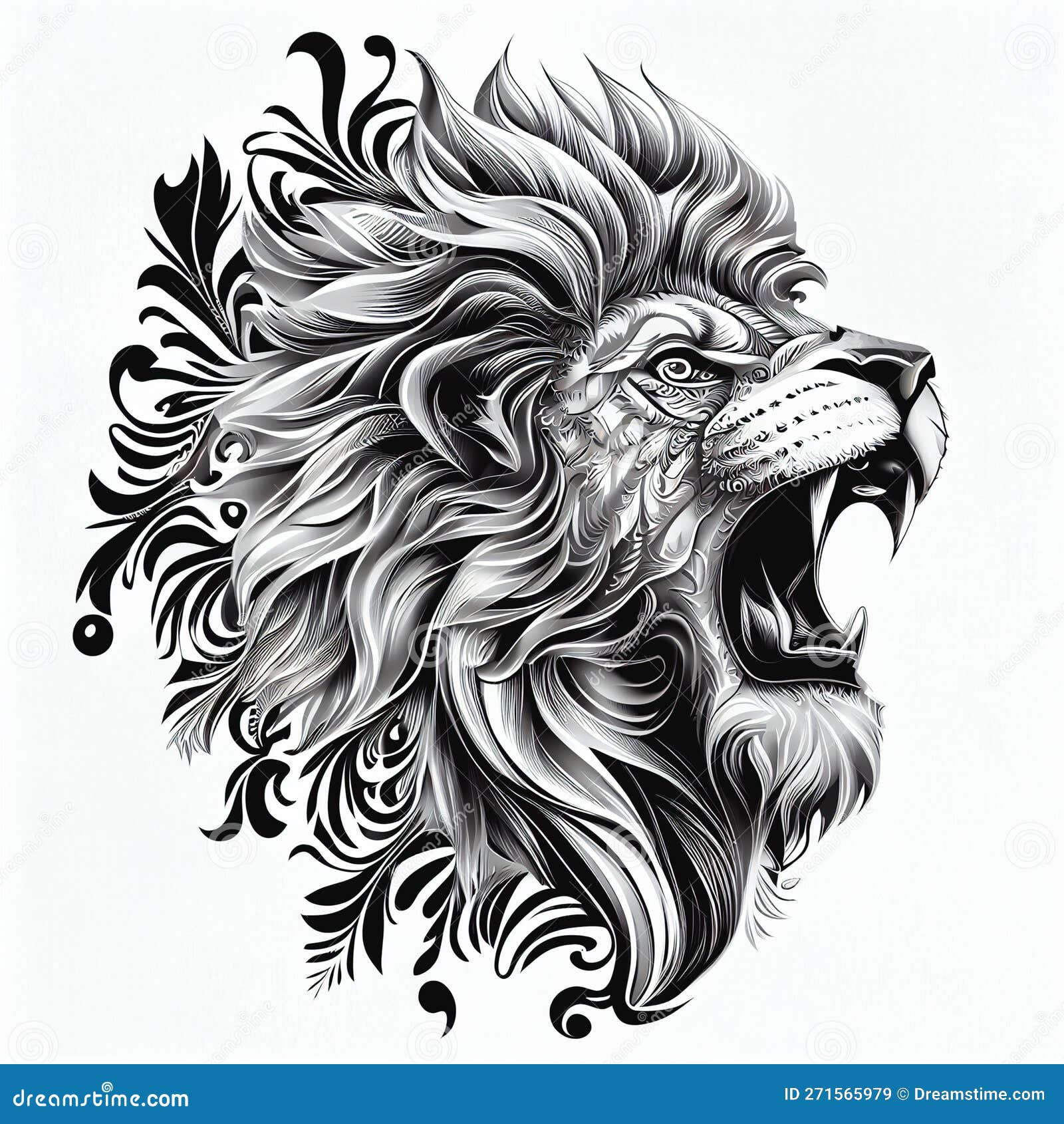 Colorful angry tiger king wearing crown for t-shirt design wallpaper and  tattoo concept vector illustration Stock Vector | Adobe Stock