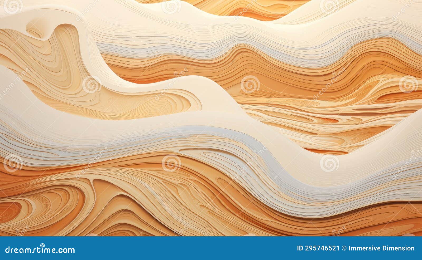 Abstract Liquid Light Emulsion in Desertwave Texture, Pale Illusions