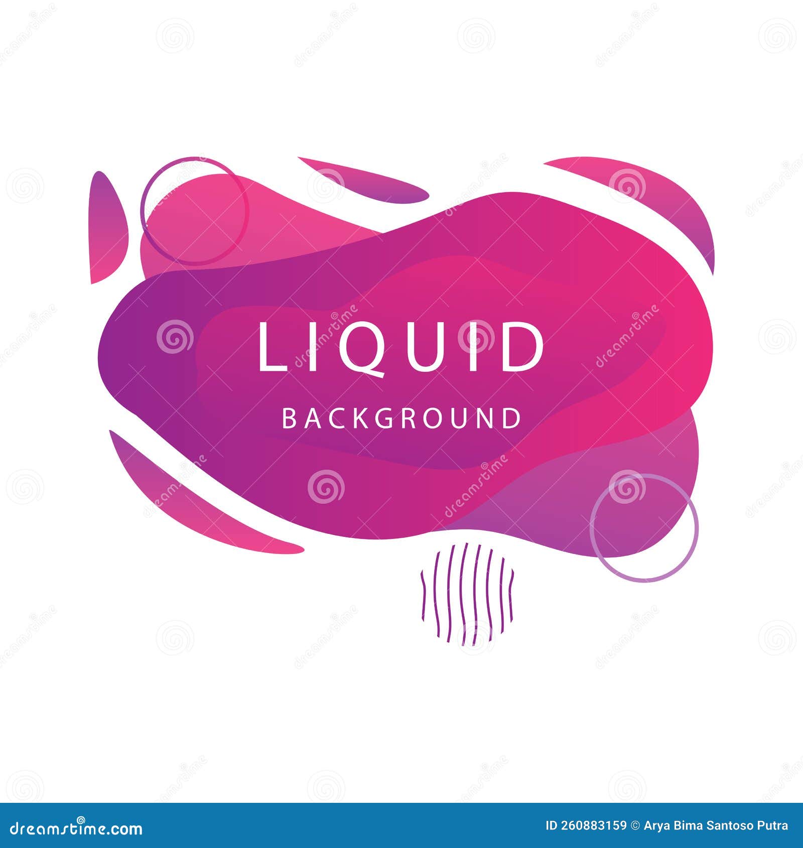 Abstract Liquid Logo Shape. Water Paint Design, Abstract Modern Element