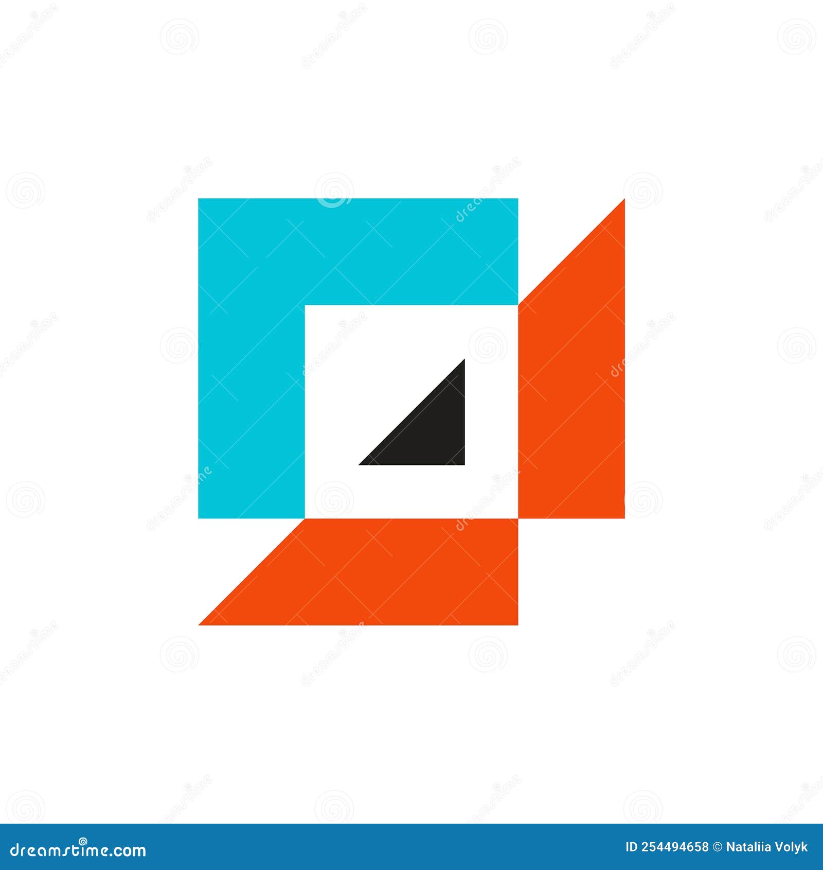 Abstract logo stock vector. Illustration of seamless 254494658