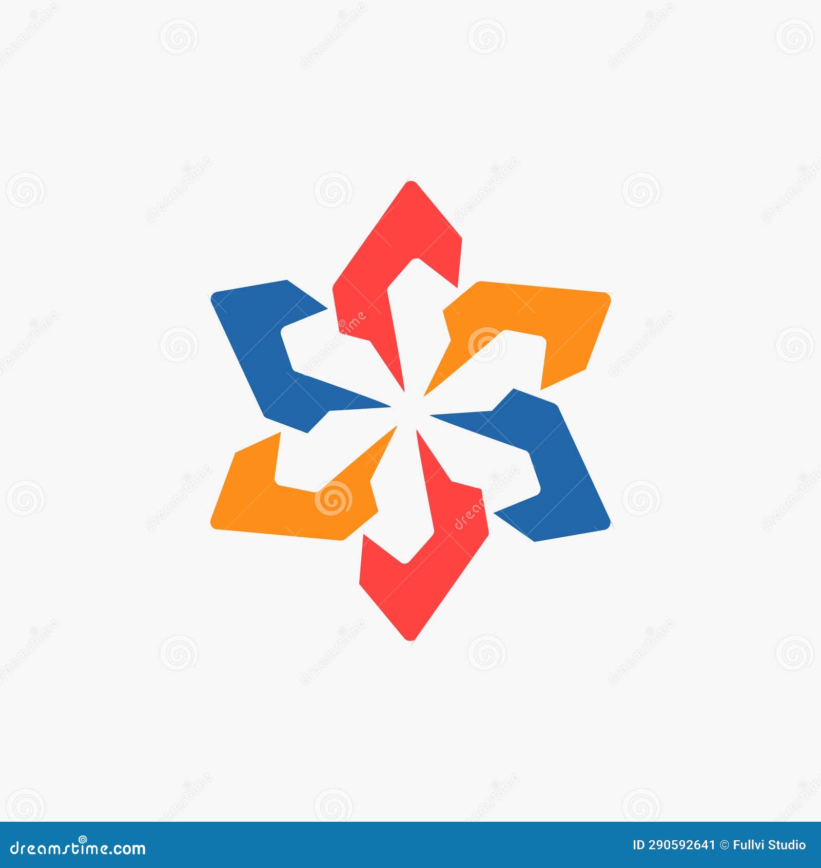 Abstract Logo Design Template Form Simple Flower Vector Logo Design Abstract Logo Design Template Form Simple Flower Vector Logo Design