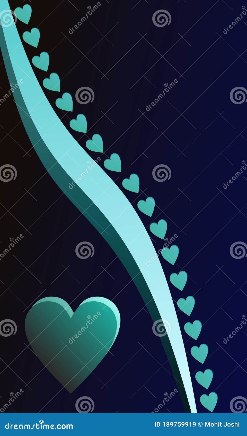 Attractive Sky Blue Hearts Alone with Curvy Line Over the Dark Background Stock Illustration - Illustration of wallpaper, hearts: 189759919 Attractive Sky Blue Hearts Alone with Curvy Line Over the Dark Background Stock Illustration - Illustration of wallpaper, hearts: 189759919