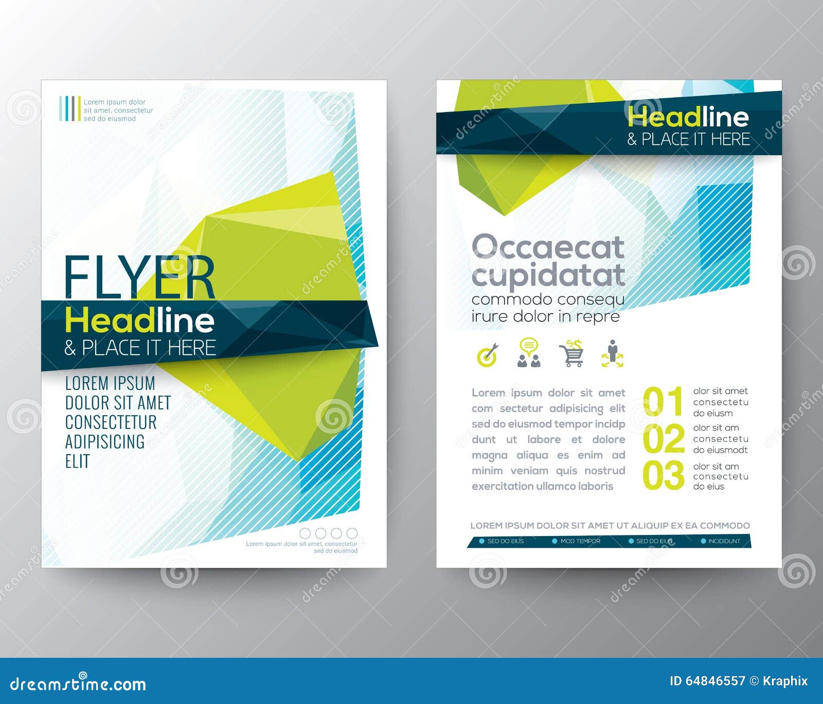 abstract low polygon background for poster brochure flyer 