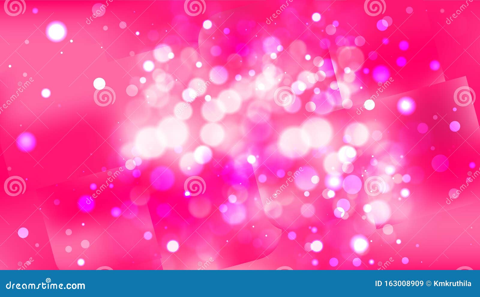 Abstract Magenta Bokeh Lights Background Vector Stock Vector ...