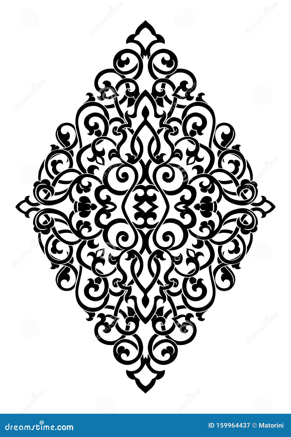 Abstract Medallion for Design Stock Vector - Illustration of design