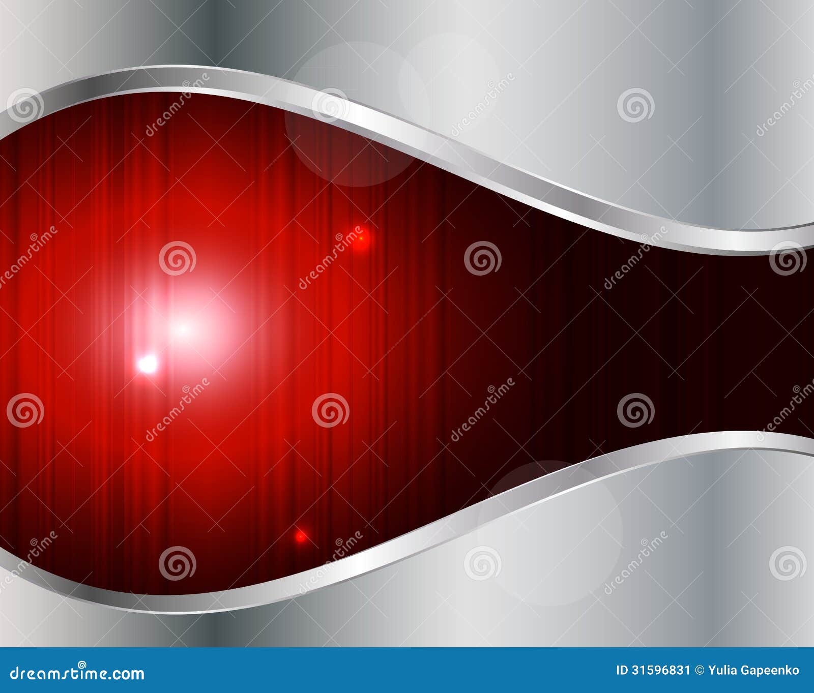 Abstract Metal Background Vector Illustration Stock Vector