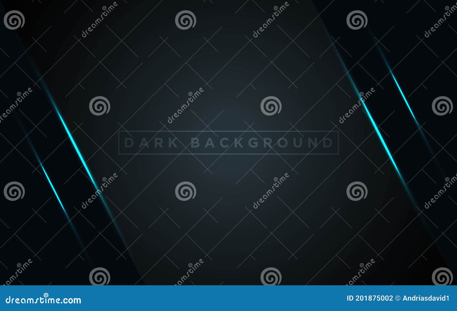 abstract metallic blue black frame layout modern tech  template background