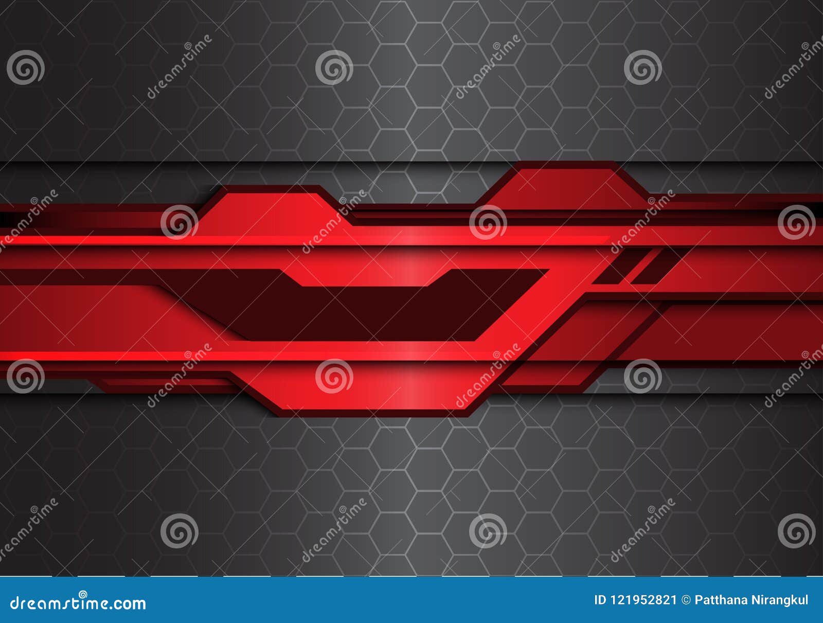 Futuristic Red Black Background Design