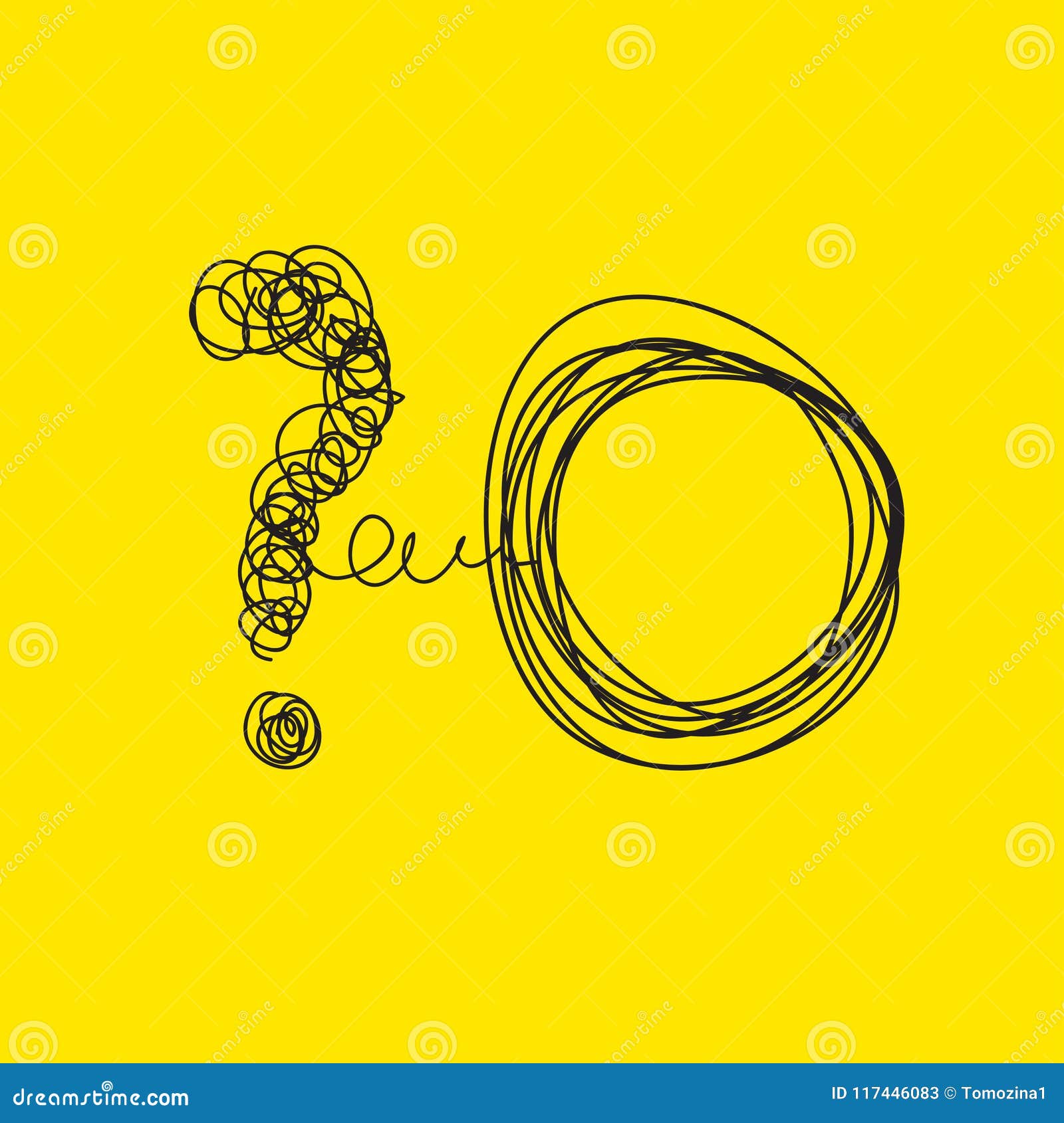 Abstract metaphor, concept stock vector. Illustration of abstract