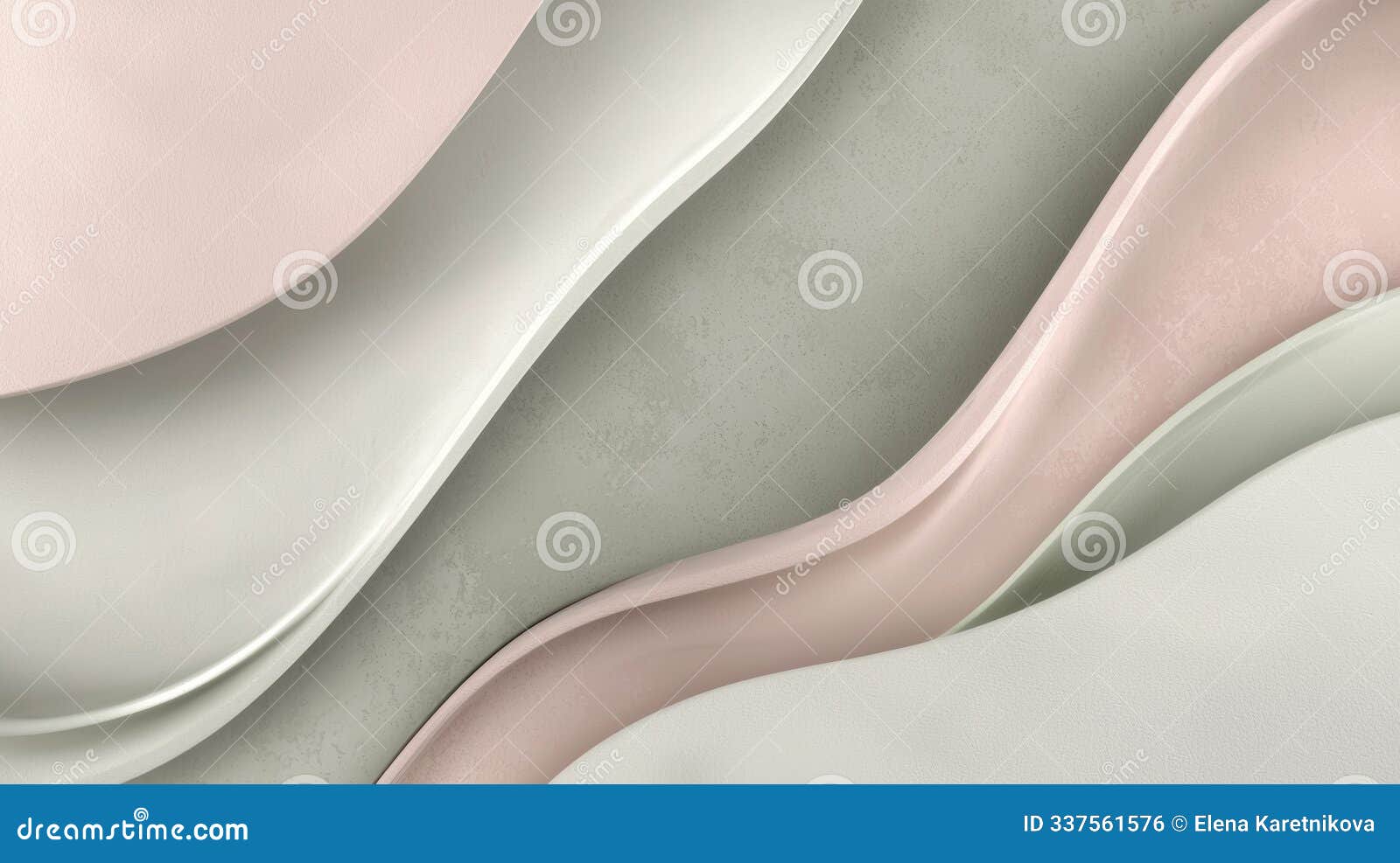abstract minimal background in pastel colors with smooth waves flowing on a concrete-like texture, creating a modern and