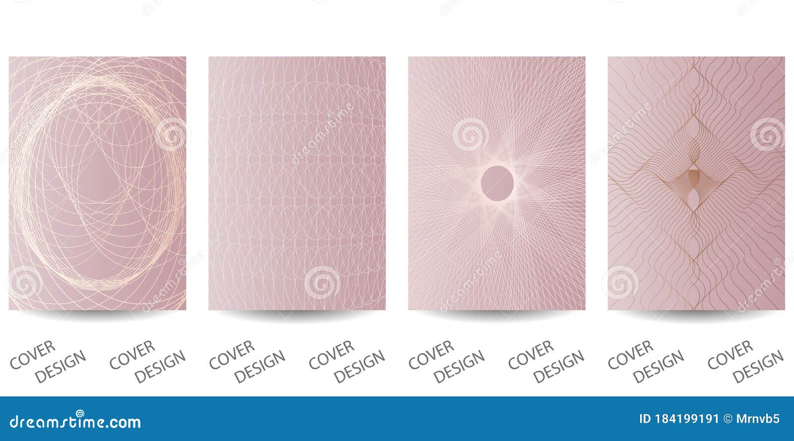 abstract minimal geometric backgrounds set.colorful geometric pattern with wavy texture .