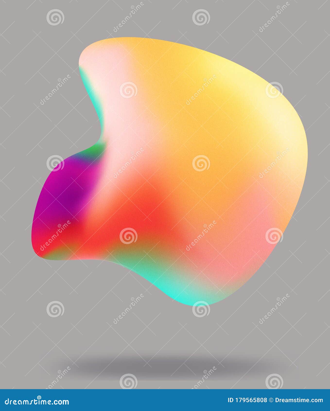 abstract minimal gradient  for branding, advertising in colorful smooth  blob style. modern trendy background cover pos