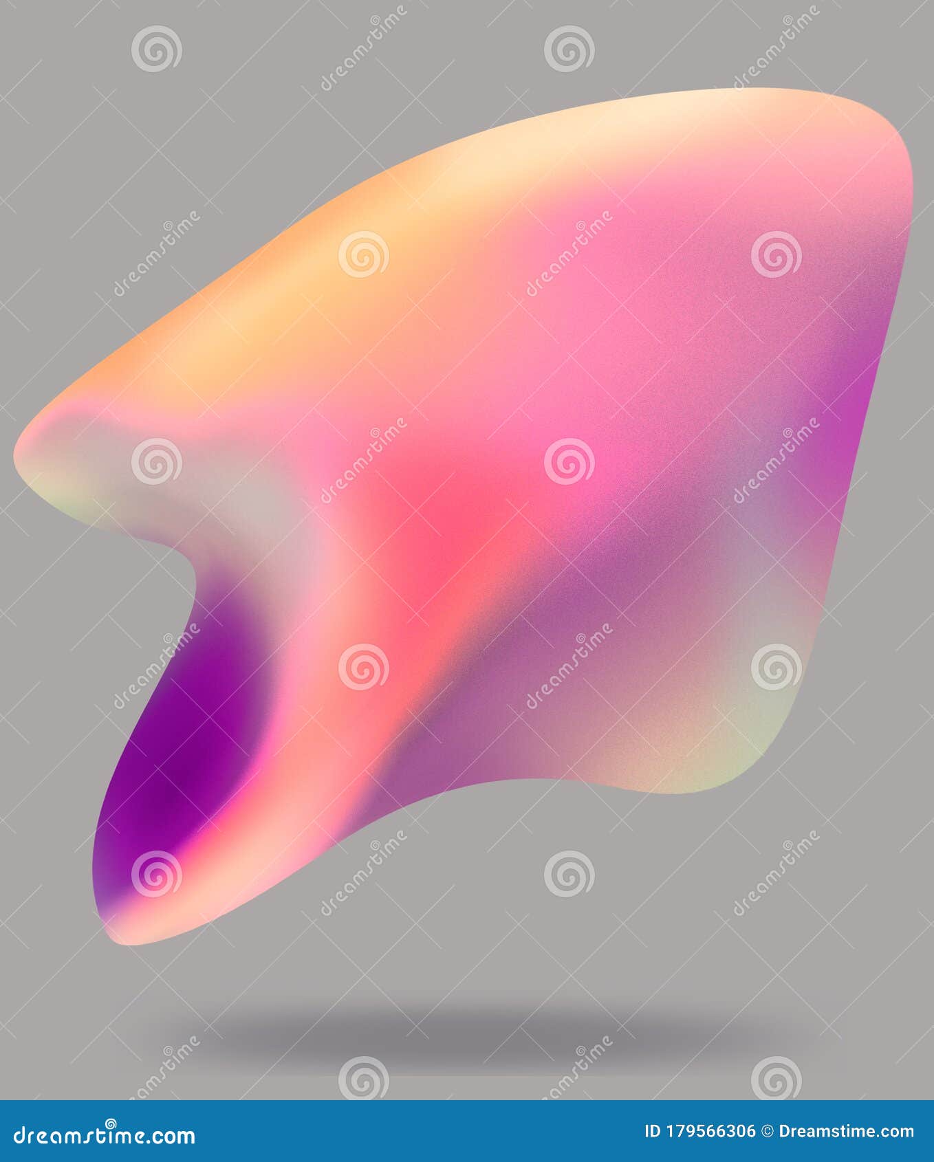 abstract minimal gradient  for branding, advertising in colorful smooth  blob style. modern trendy background cover pos