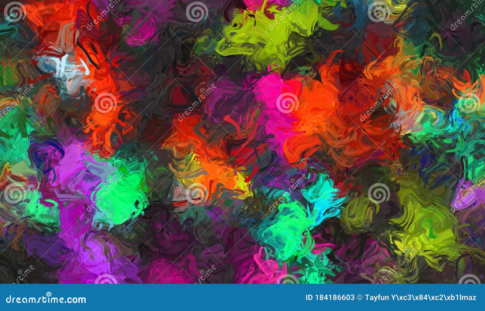 Abstract Modern Painting.digital Modern Background.colorful Texture ...