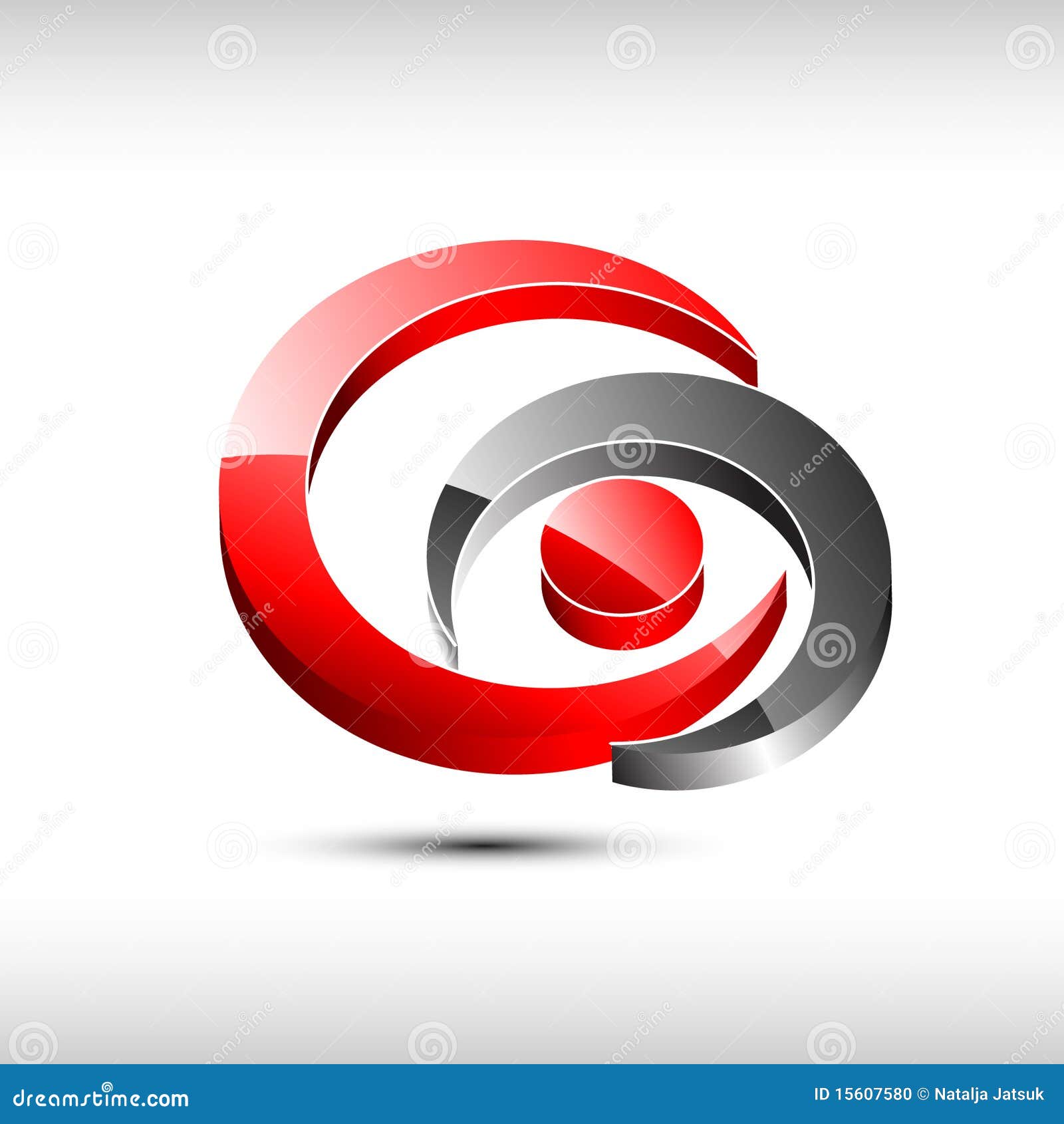 Abstract Modern Round Emblem. Stock Photo - Image: 15607580