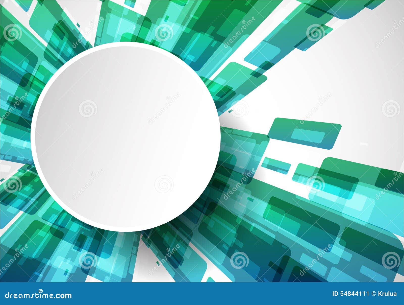 Abstract Modern Technology Background. Stock Vector Illustration of