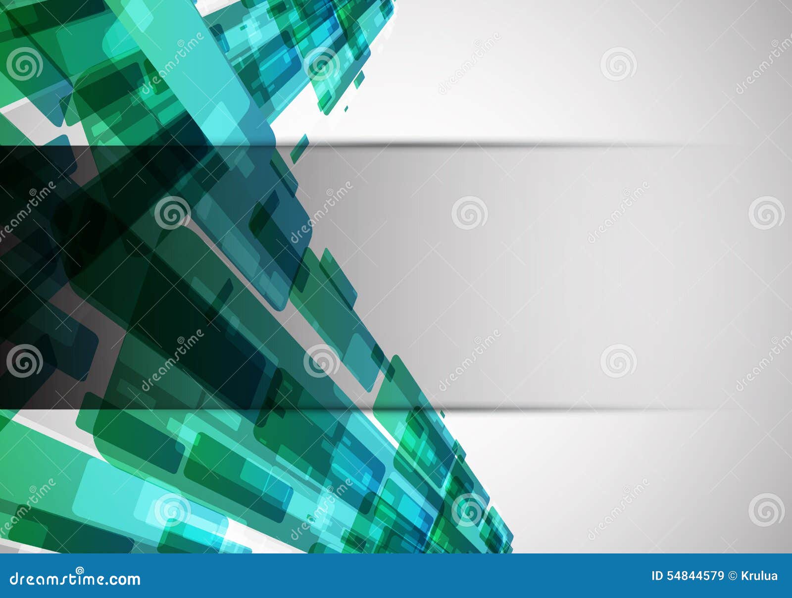 Abstract Modern Technology Background. Stock Vector Illustration of