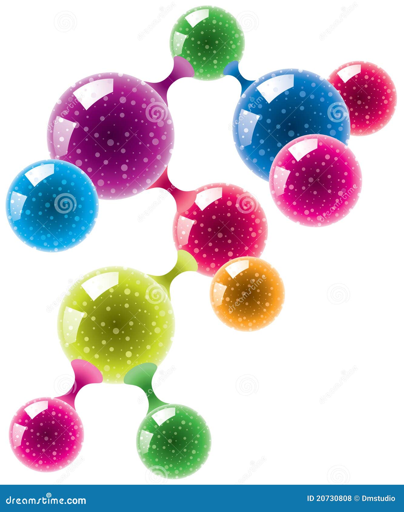 abstract molecule or microbe