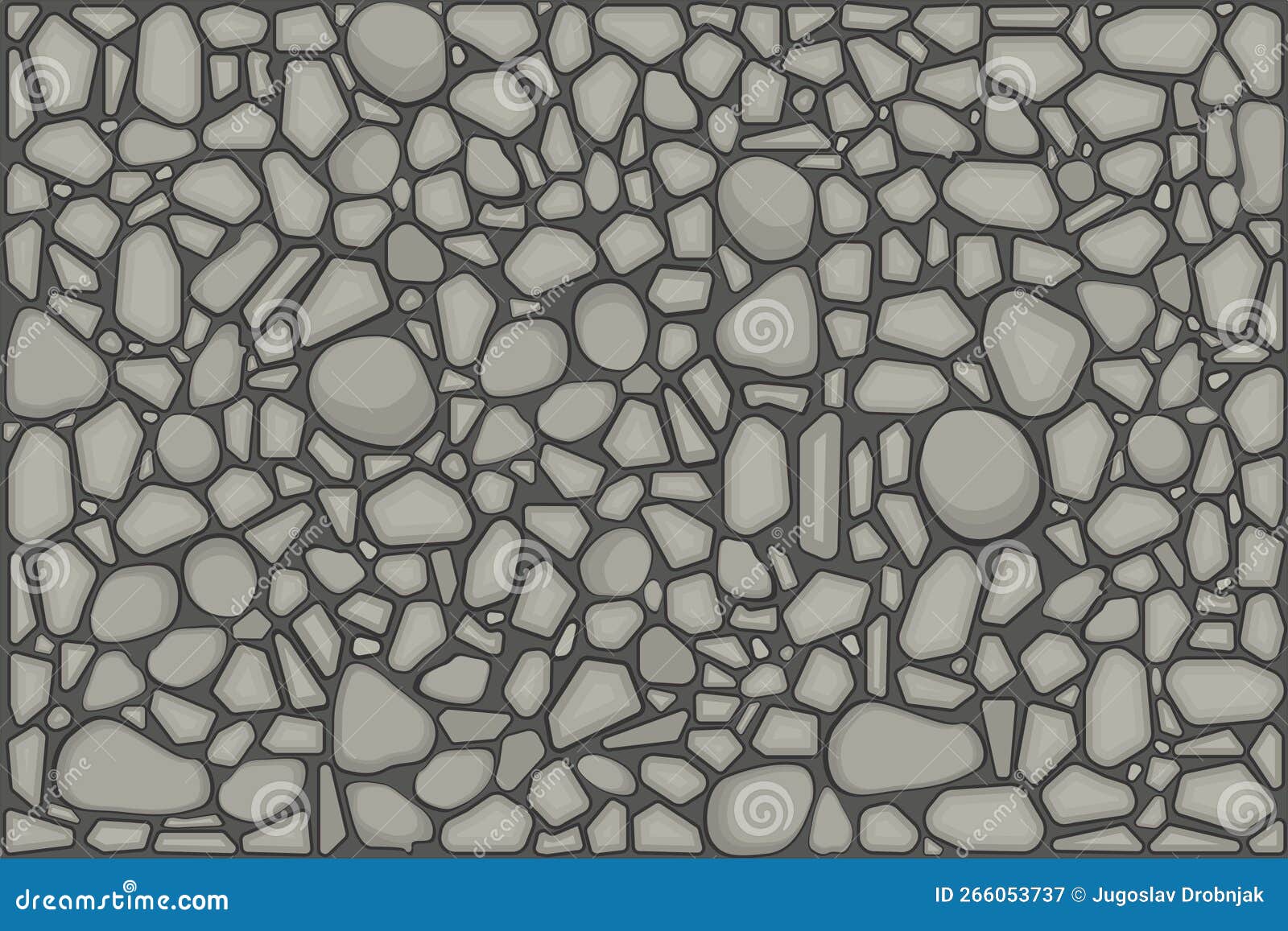 Abstract mosaic stonewall stock vector. Illustration of granite 266053737