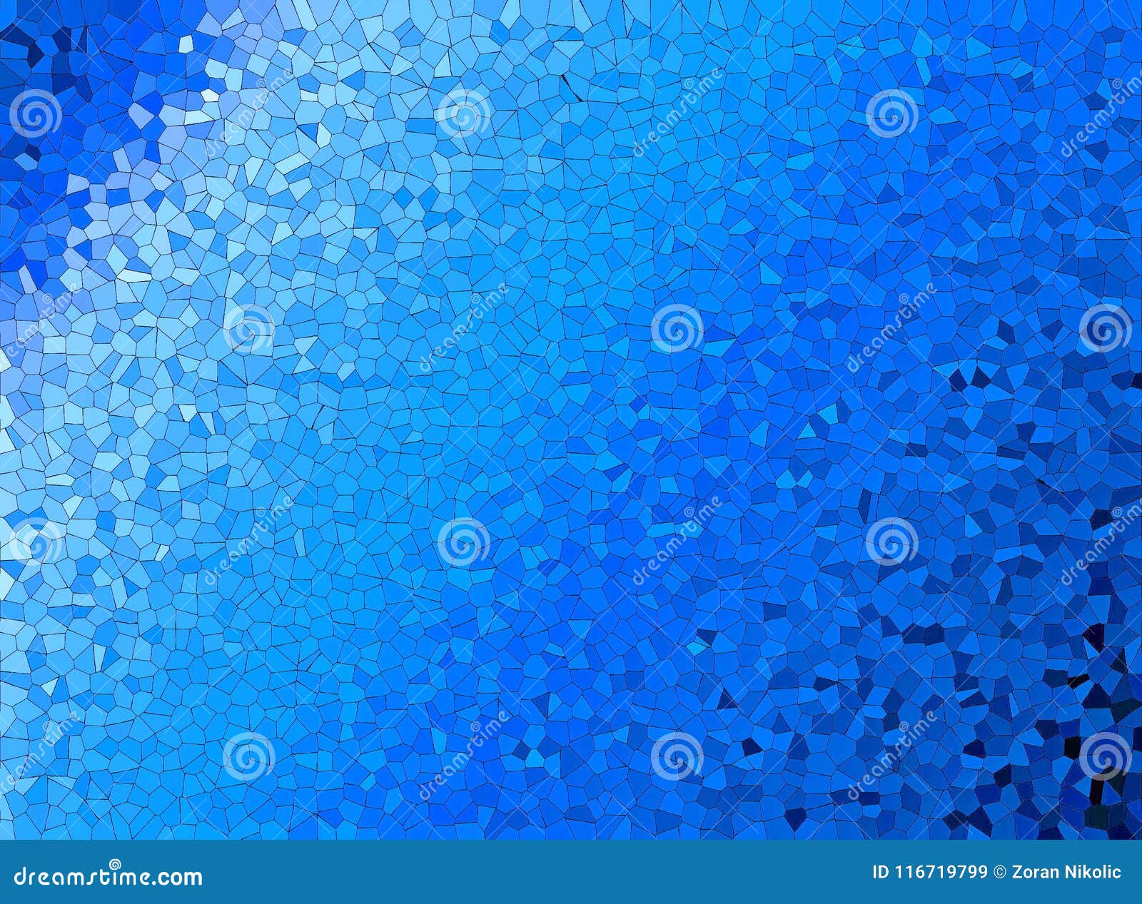 abstract mosaic of triangles, quadrangles and multiple s
