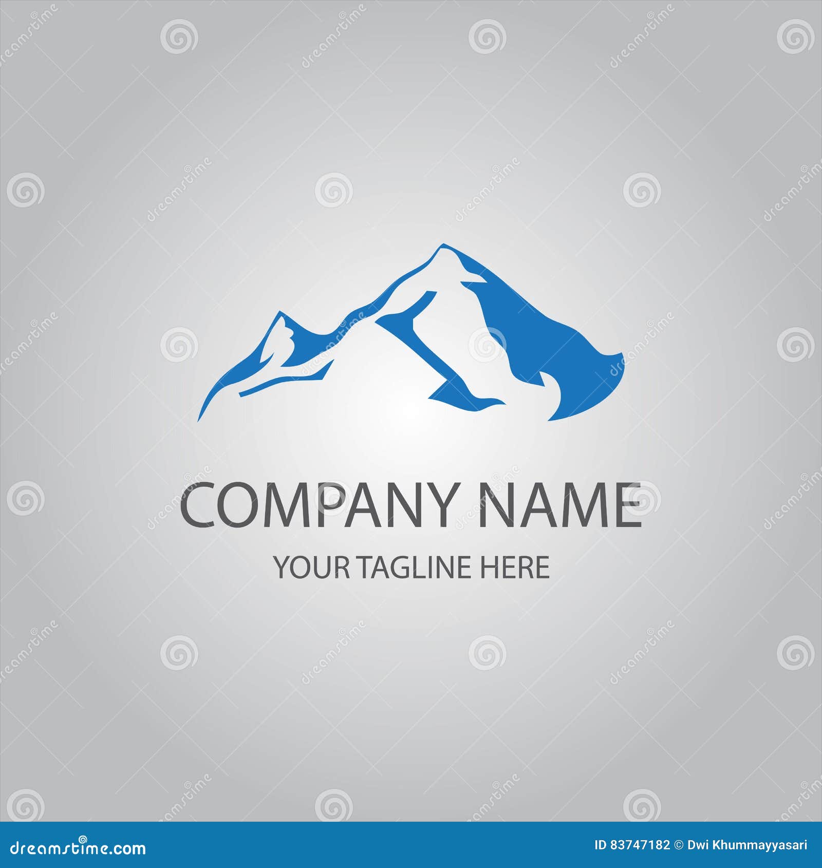 Abstract mountain logo stock vector. Illustration of icon 83747182