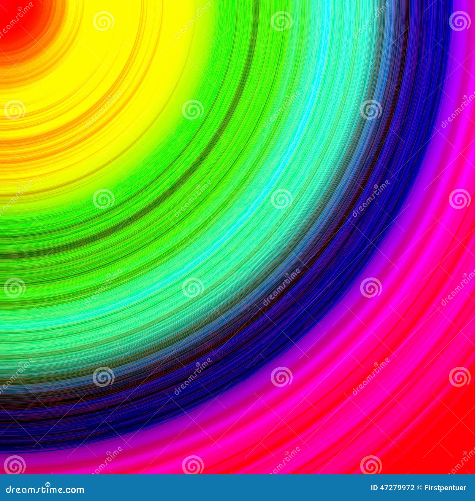 Rainbow Quarter Circle Quadrant Cartoon Vector | CartoonDealer.com ...