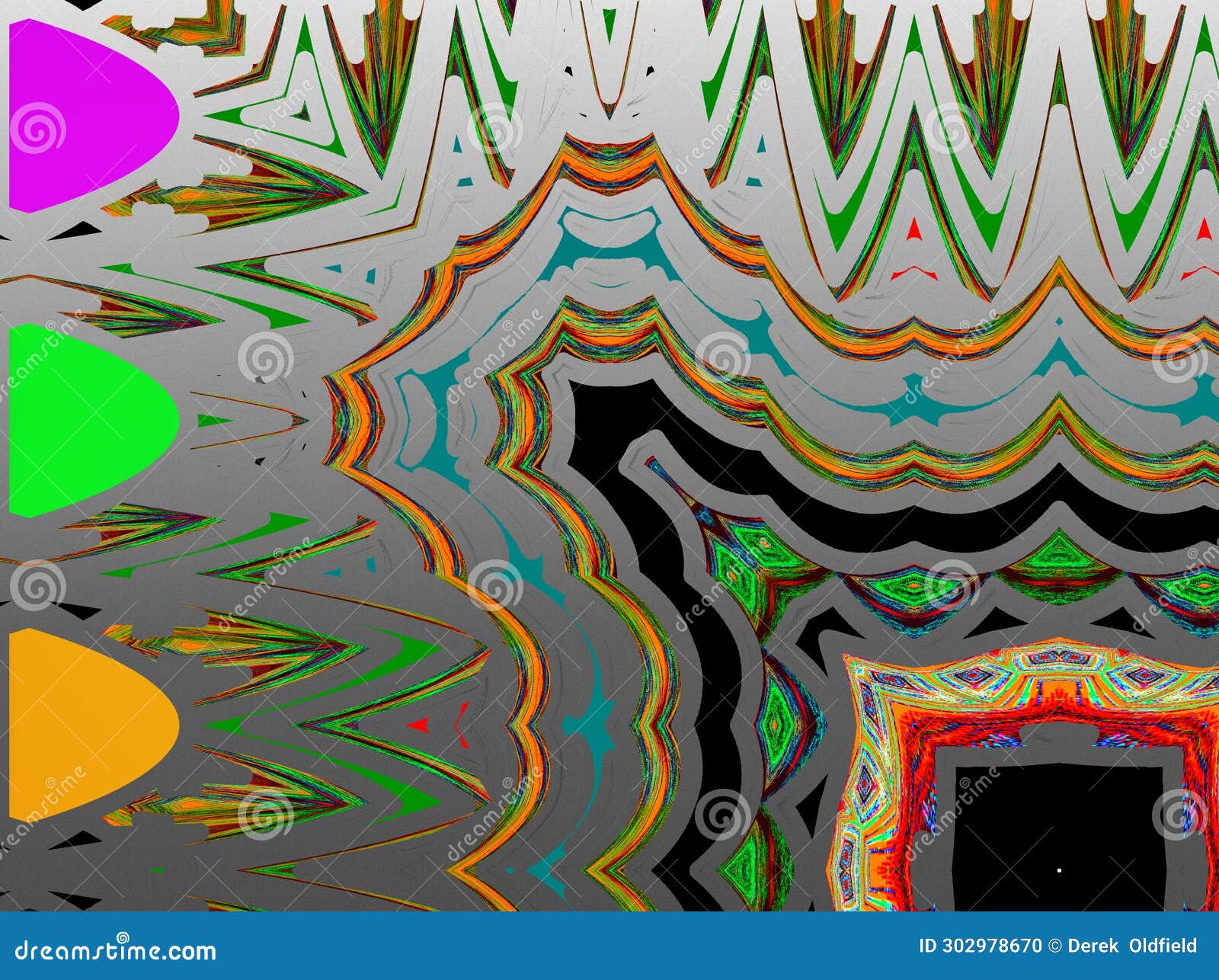 Abstract, Digital Art, UK stock illustration. Illustration of drawing