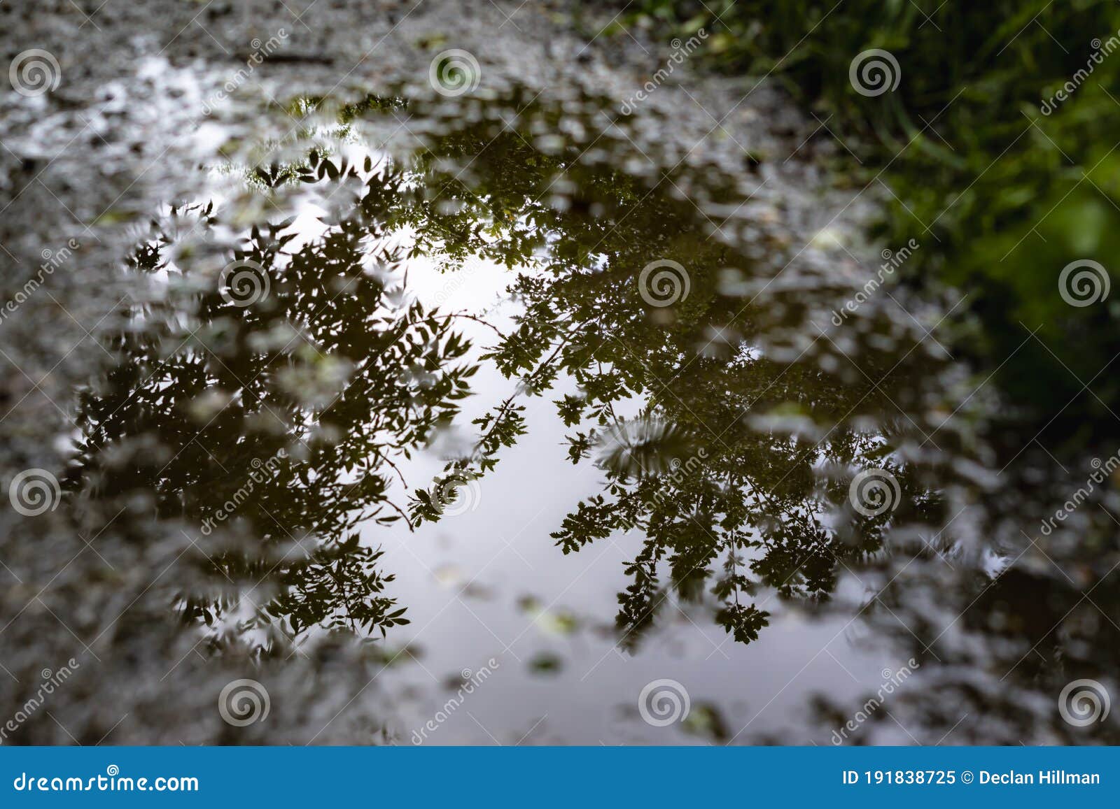 Abstract Reflection stock image. Image calm - 191838725